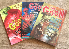 x3 THE GOON - GRAPHIC NOVEL / COMIC - DARK HORSE - #0, 2 & 7 - 2010