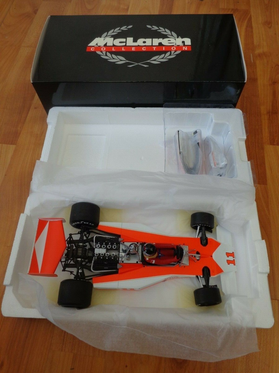 MINICHAMPS 1/18 MCLAREN FORD M23 JAMES HUNT 1976 WORLD CHAMPION F1