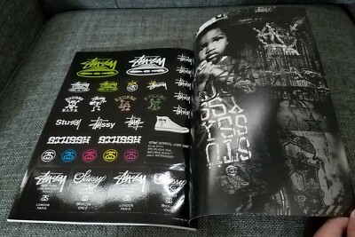 STUSSY 2006 Fall Collection Magazine with Sticker sheet & No Tote