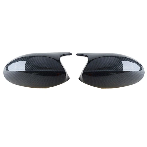 M3 Style Carbon Fiber Mirror Caps Cover For BMW E90 E91 E92 E93 E81 E82 PRE-LCI
