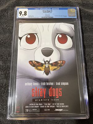 Stray Dogs #1 The Silence Of The Lambs Variant CGC 9.8 Image Comics