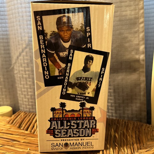 Griffey Jr 2019 SGA Bobblehead IE 66ERS All Star Game W/ Ticket Stub New - Picture 4 of 7