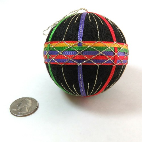 Japanese Temari Ball - Handmade - New - Picture 8 of 8