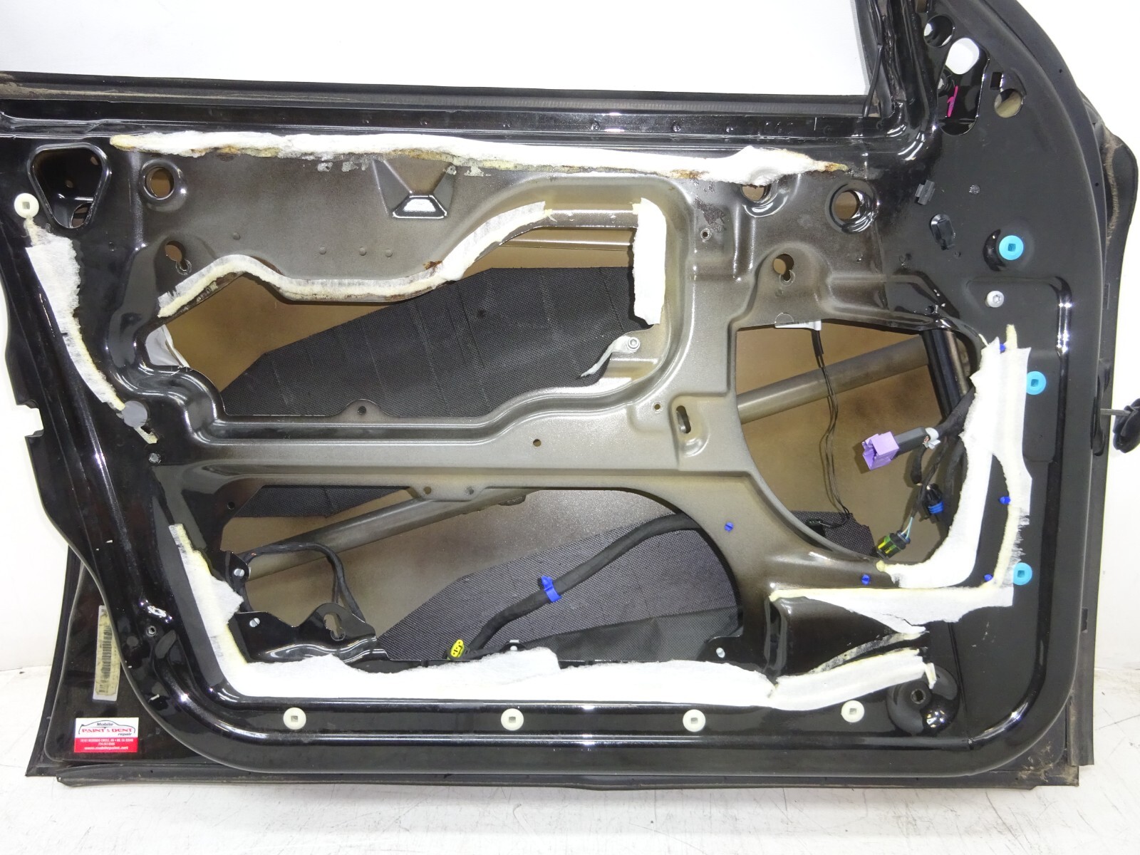 2005-2008 Maserati Quattroporte Front Left Door Shell Panel Black OEM DE2209145