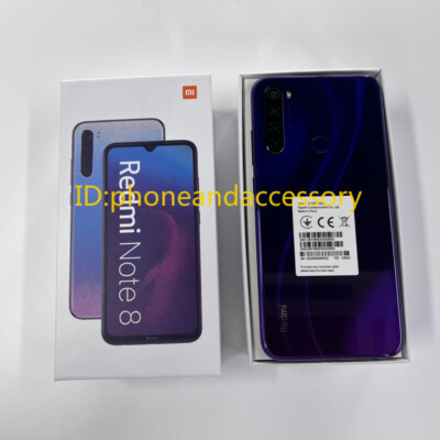 Unlocked Xiaomi Redmi Note 8 4/64GB 6/128GB 4G LTE Android Phone New Unopened