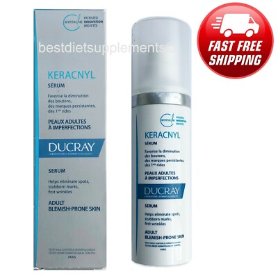 Ducray Keracnyl Adult Blemish-Prone Skin Mattifying Serum 30ml Exp.01/2028