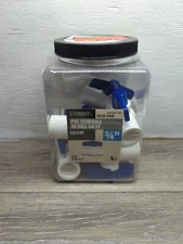 Everbilt 3/4 in. x 3/4 in. PVC Schedule 40 Slip x Slip Ball Valve Pro Pack 8