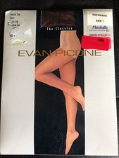 Evan Picone Vintage control top pantyhose size 1