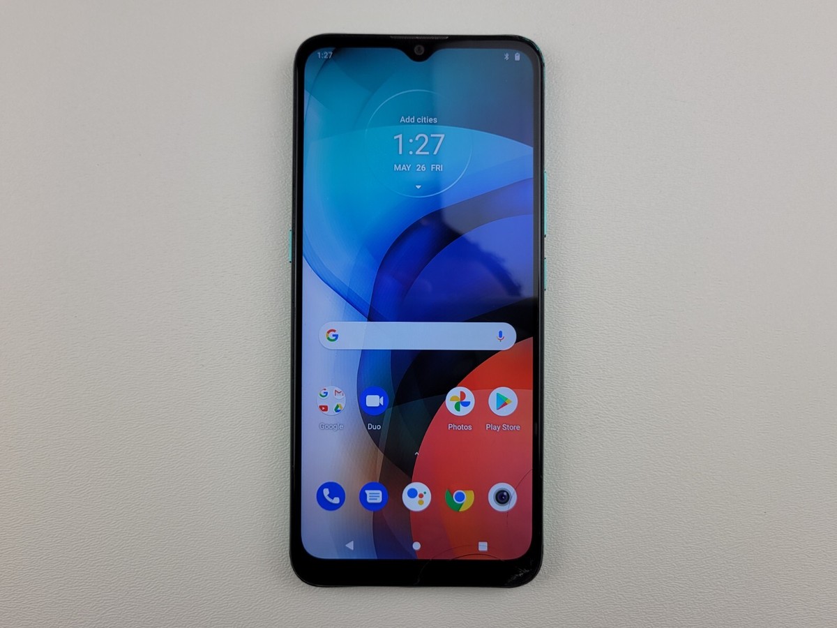 #kk 【中古】MOTOROLA moto e7 Android 10 Motorola Moto e7 (XT2095-1) 32GB (GSM Unlocked) Smartphone