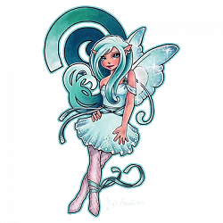 ALTRA T Shirt dalla S alla 2XL 3XL FAIRINA FUNKY fata spirale fantasia gotica divertente adulto