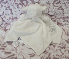 Carter's 2018 White Lamb Plush Lovey Security Toy Holding Pacifier