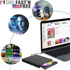 USB 3.0 DVD±RW CD±RW External Writer Drive Burner Reader Player For Laptop Dell