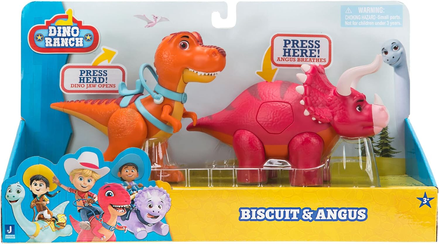 DINO RANCH COPPIA DINOSAURI C/SUONI