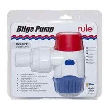 GENUINE Rule 20DA Bilge Pump 800 GPH 3028 LPH...