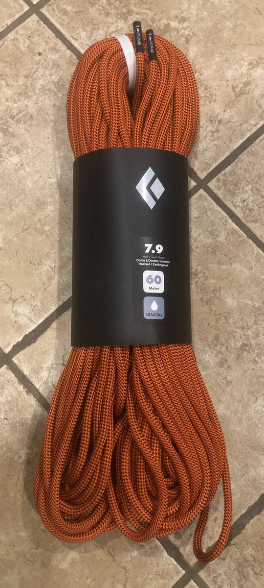 人気の贈り物が Black Diamond Equipment 7.9 Dry Climbing Rope Orange 70 m