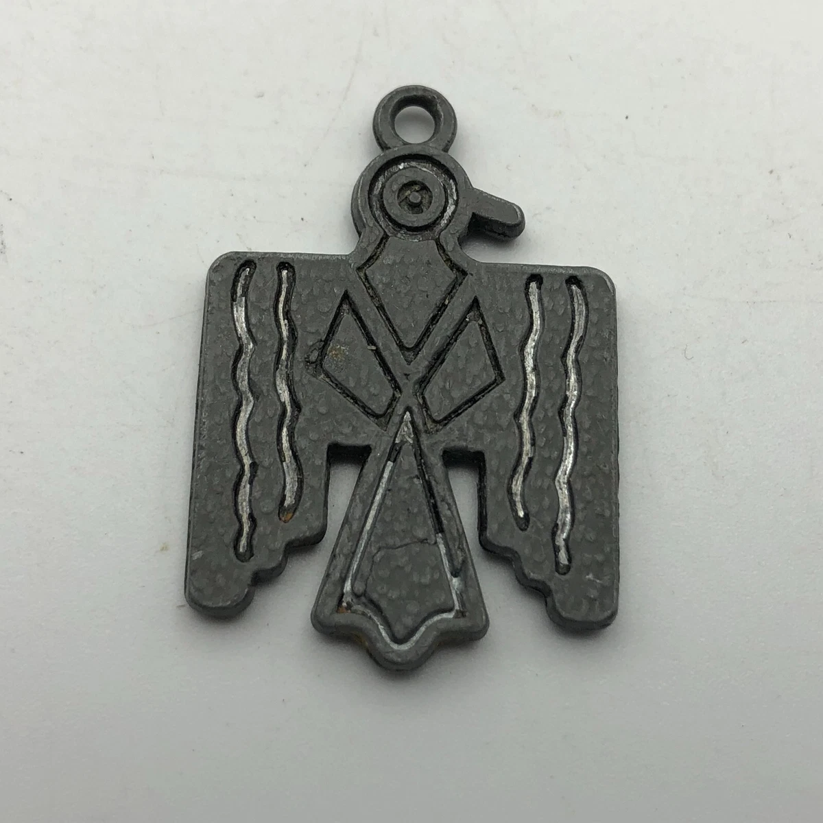 ☆日本の職人技☆ 1930s Pendant Fob Thunderbird ネックレス - www