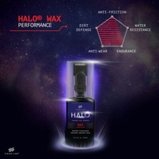 Finish Line - Halo Wax Gleitmittel - 4oz/120ml - Flasche und Smart Luber