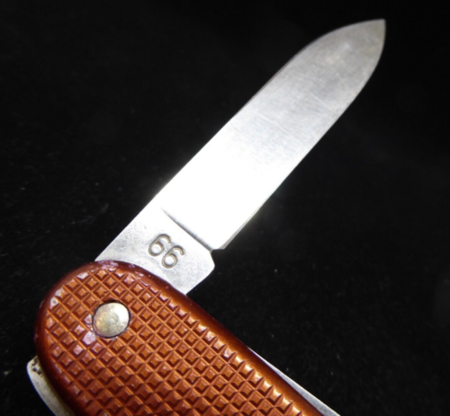 1966 Victorinox /Elsener 93mm model 1961 Red Alox Soldier Swiss Army Knife
