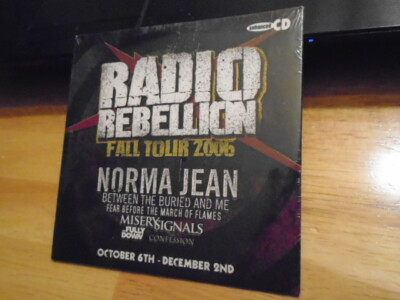 SEALED RARE PROMO Radio Rebellion tour '06 CD Between the Buried