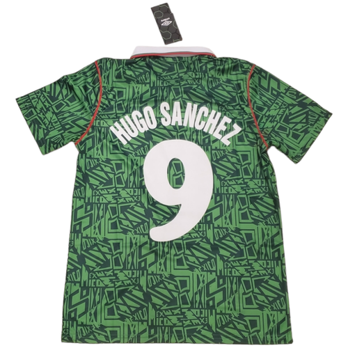 EL TRI - MEXICO National Team - World Cup 94 - Hugo Sanchez 9 - Large (USA-Med) - Picture 11 of 18