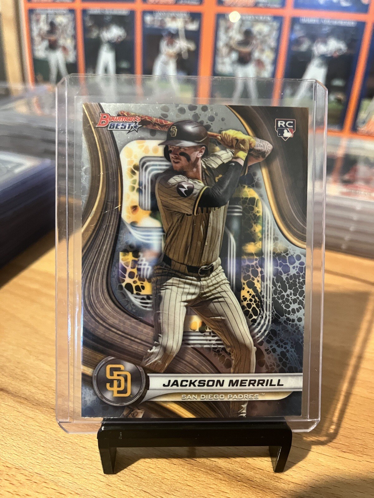 2024 Bowman's Best #56 Jackson Merrill (RC) Rookie San Diego Padres