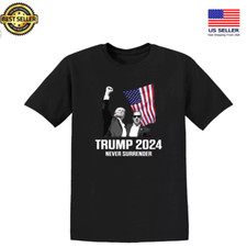 Donald Trump Shot T-Shirt - Trump 2024 - Adults and Kids
