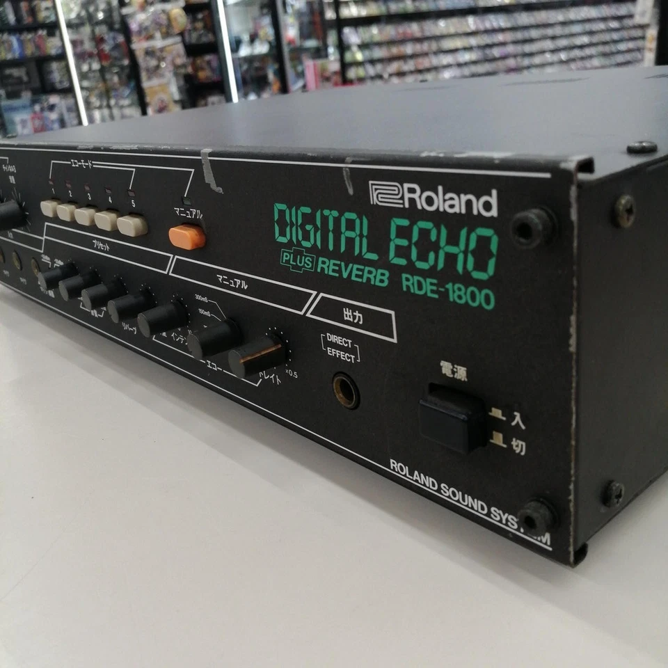 Roland RDE-1800 Digital Echo Plus Reverb Vintage Effect Rack As-is - Image 2 of 4