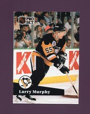1991 Pro Set Larry Murphy #193 French Set - Pittsburgh Penguins