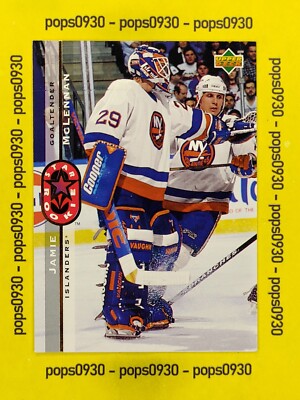Jamie McLennan, New York Islanders, 1994, Upper Deck, Star Rookie, #252
