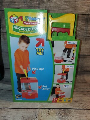 Toytainer Arcade Depot Grab N' Store play and put away. NEW IN BOX