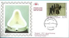 3197+FDC ENVELOPPE 1er JOUR .   MARCEL DUCHAMP  NEUF MOULES MÄLIC..