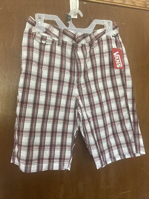 Mens Vans Coopa Loop Tomato Paste Shorts Size 28