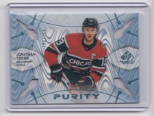 2022-23 SP Game Used Purity Platinum Jonathan Toews /150 Chicago Blackhawks #P-9