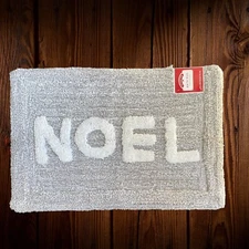 NOEL Christmas Plush Soft Bath Matt Floor Rug Welcome Matt 20’x 30’ New With Tag