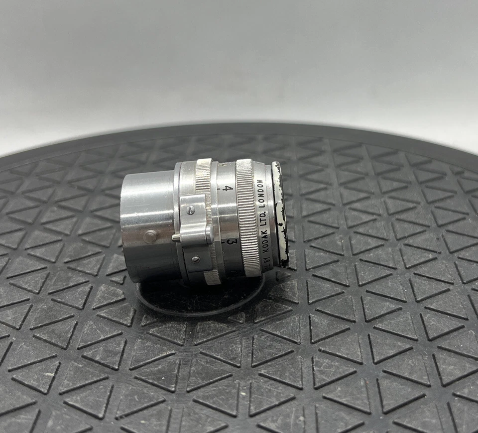 VINTAGE KODAK ANASTIGMAT F-1.9 25MM CINE FILM MOVIE CAMERA - SUPER RARE #430 - Image 4 of 4