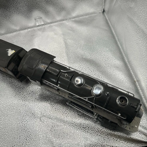 LIONEL PREWAR O-GAUGE 263E GUNMETAL LOCOMOTIVE WITH 263W WHISTLE TENDER - Picture 4 of 13