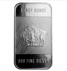 RMC Buffalo- Indian Head Silver Bar _ 1 oz .999 Fine Silver