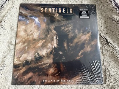 Sentinels    Collapse By Design Bone With Blue LP Vinyl Record New Seal