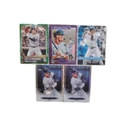 MLB BASEBALL NEW YORK YANKEES AARON JUDGE, DEREK JETER CARD LOT X5