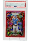 Jaxson Dart Rookie 2024 Panini Prizm Red Ice Rookie PSA 10