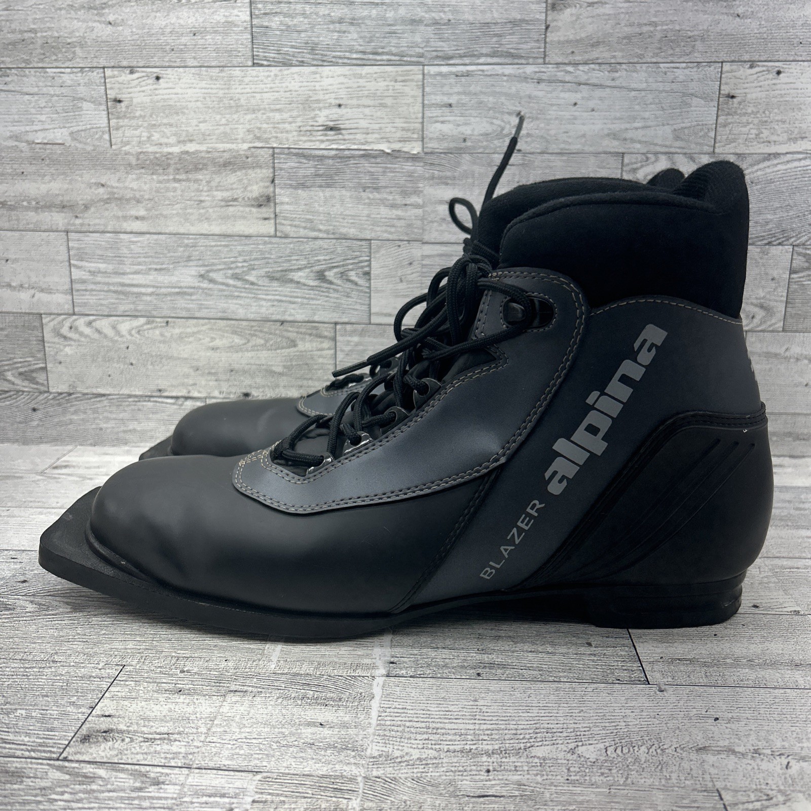 SALOMON Alpina Blazer Nordic Cross Country 75mm 3 Pin Scarponi da Sci Uomo Taglia EU 46