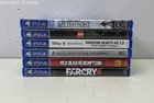 Lot of 6 Untested Assorted PlayStation 4 (PS4) Video Games including Star Wars