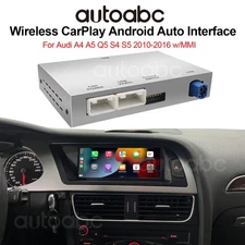 For Audi A4 A5 S5 RS5 Wireless Apple CarPlay Android Auto upgrade Kit Retrofit