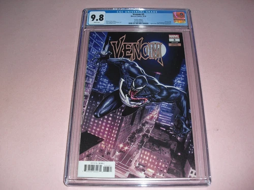 Venom #3 1:25 Molina variant CGC 9.8 2018! Marvel 1st app Knull NM high grade