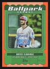 Bryce Eldridge 2025 Topps Pro Debut Ballpark Promos #BP-10 Orange Foil /25