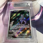 Pokémon #052 Mewtwo P Black Star 151 Ultra Premium BGS 7 Near Mint