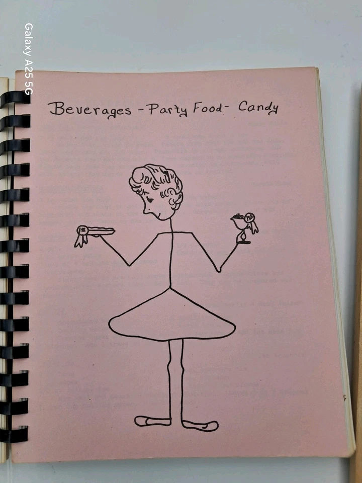 1974 Russiaville Indiana Community Spiral Cookbook Ladies Society and Church - Image 3 of 4