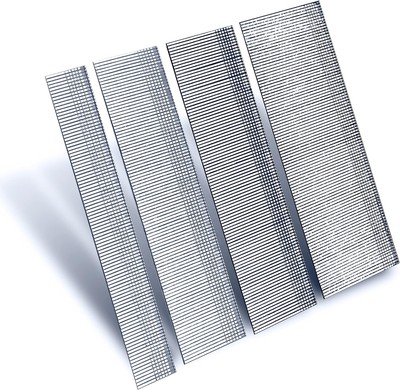 18 Gauge Brad Nails 4 Sizes (2'',1-1/2'',1-1/4'',3/4'') Galvanized Assembly 1000 