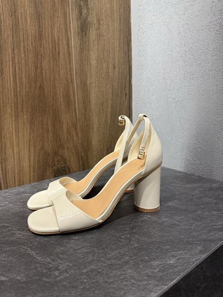 Women Estro Heels White 37.5