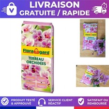 Terreau orchidées Floragard 5 L UAB écorces de pin fibre de coco